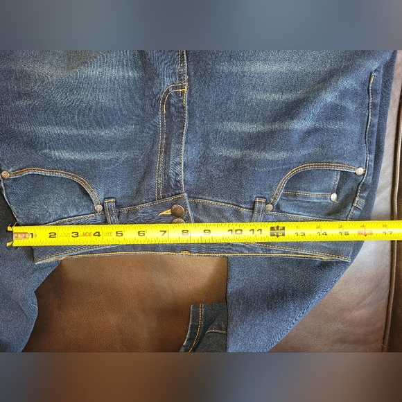 Tahari Charlotte Double Button Skinny Night Sky Wash Jeans 12/31 EUC - Picture 10 of 10